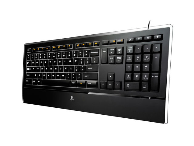 The Illuminated Keyboard's backlight is adjustable.